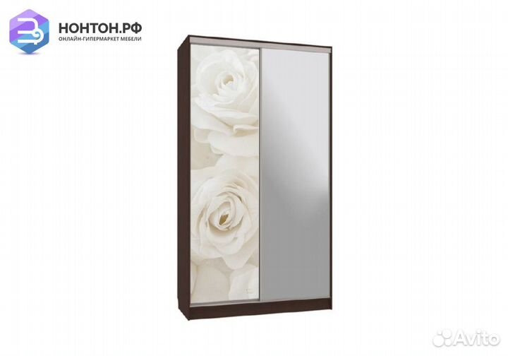 Шкаф-купе Рио 9-600 розы венге