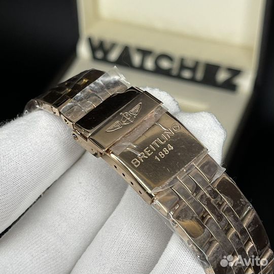 Мужские наручные часы Breitling золотые