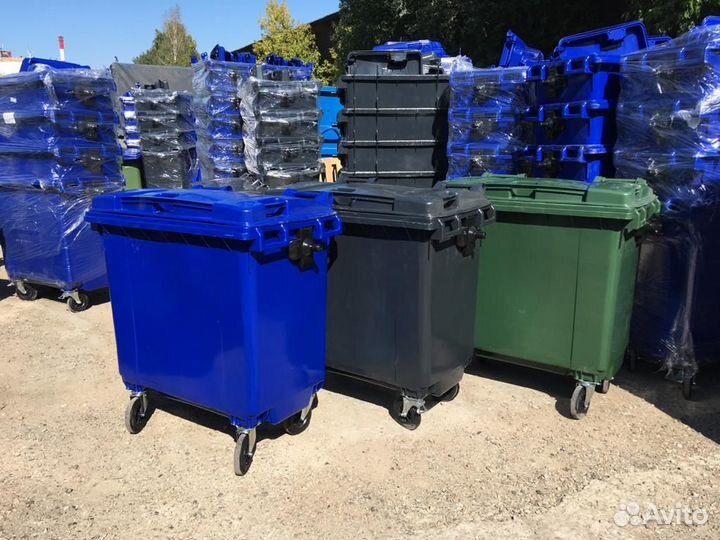 Контейнер для мусора 660 л