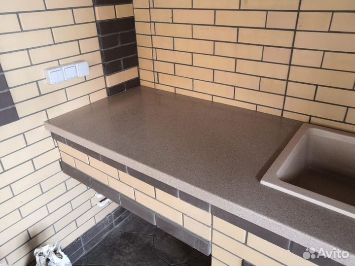 Столешницы для зоны барбекю