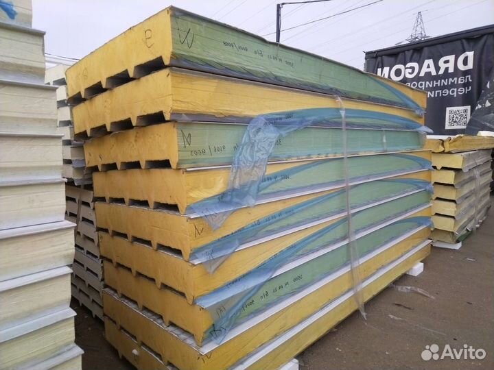 Сэндвич панели ппс