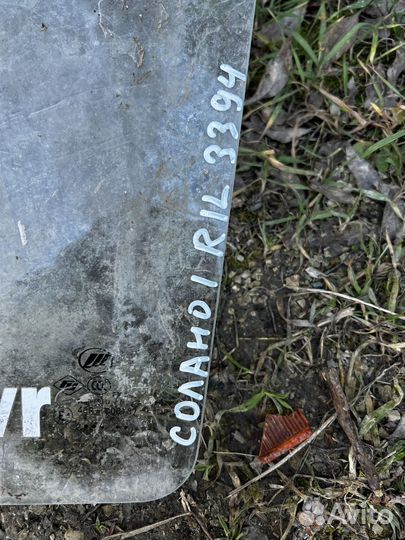 Стекло задней двери левое lifan solano 1