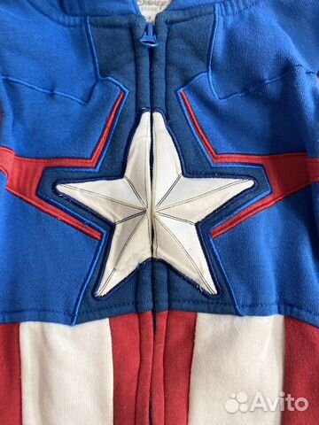 Детский Костюм Капитан Америка со Щитом