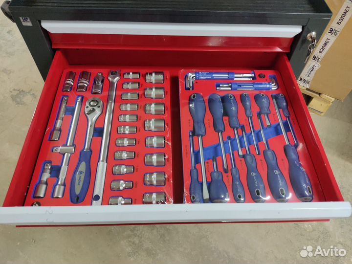 Тележка инструментальная тзи-5Pro, 5 полок, цвет к