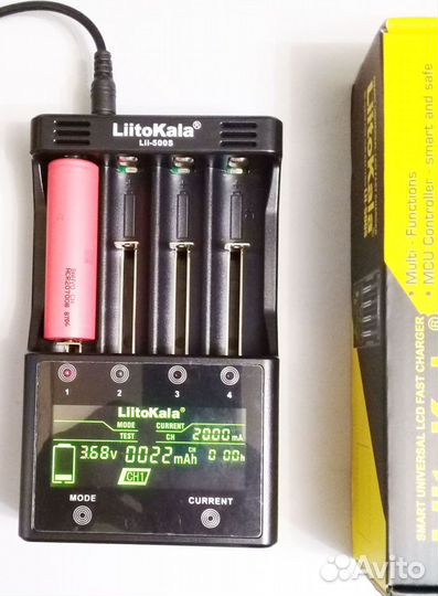 LiitoKala Lii-500 и аккумы 18650 20700 21700
