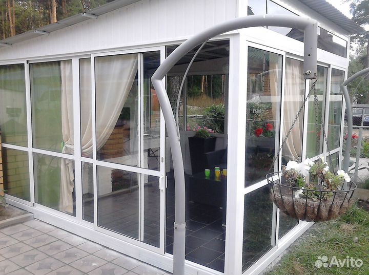 Остекление беседки в срок