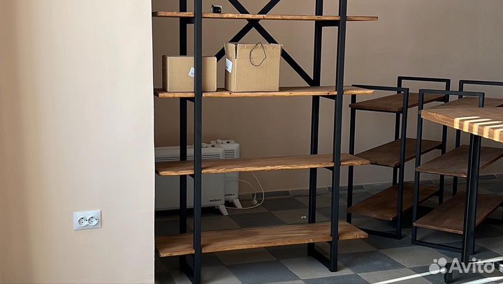 Стеллаж в стиле loft