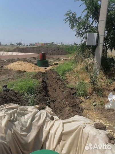 Установка канализации септик под ключ