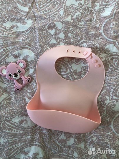 Именной грызунок и нагрудник