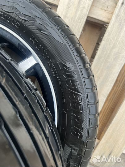 Литье диски r16 4x100 с резиной