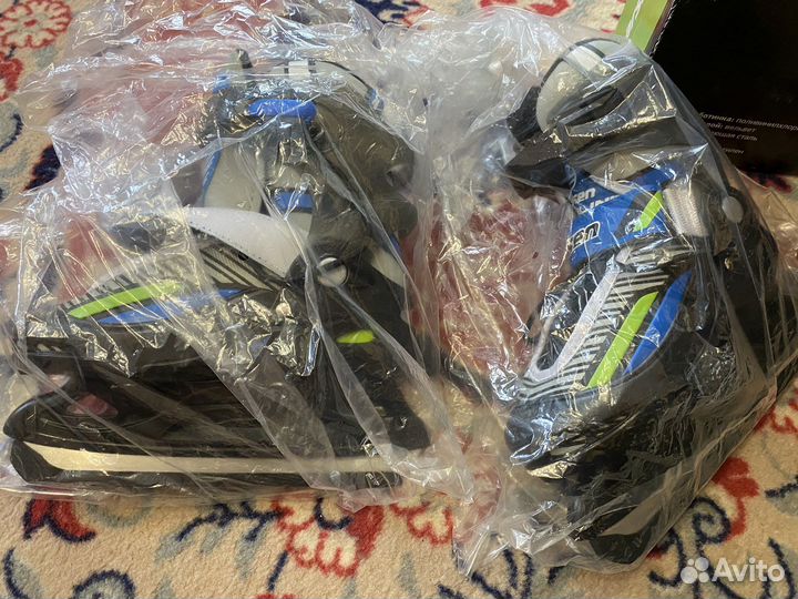 Коньки детские раздвижные Skyline blue 30-33