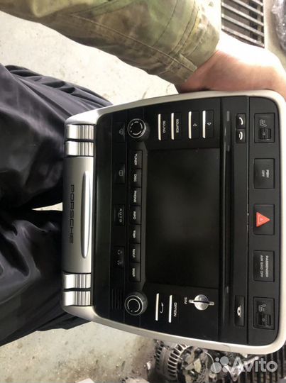 Porsche Cayenne 957 магнитола