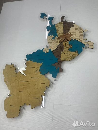 Настенная карта Москвы и Новой Москвы