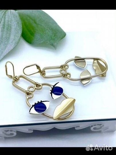 Серьги Celine LUX качество