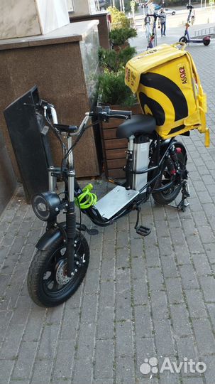 Электро велосипед монстр бу