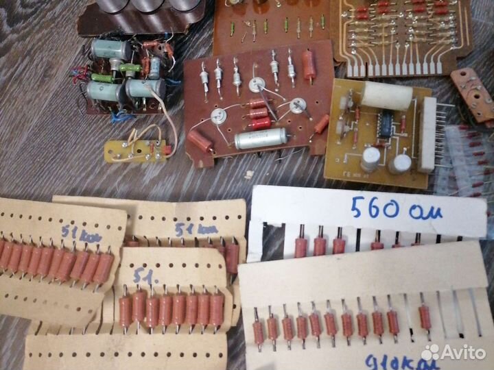 Радио детали, платы, зап. части СССР
