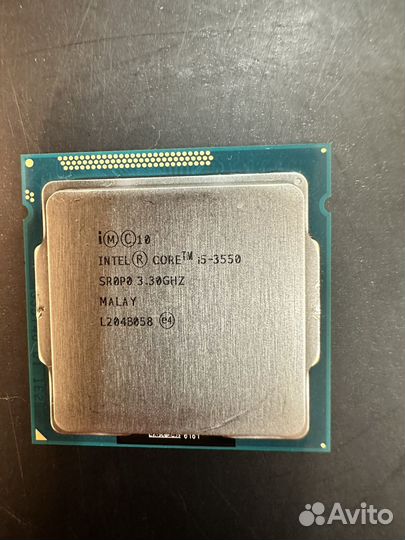 Intel core i5 3550