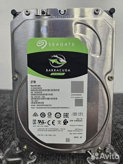 Жесткий диск Seagate Barracuda 2 тб 3.5