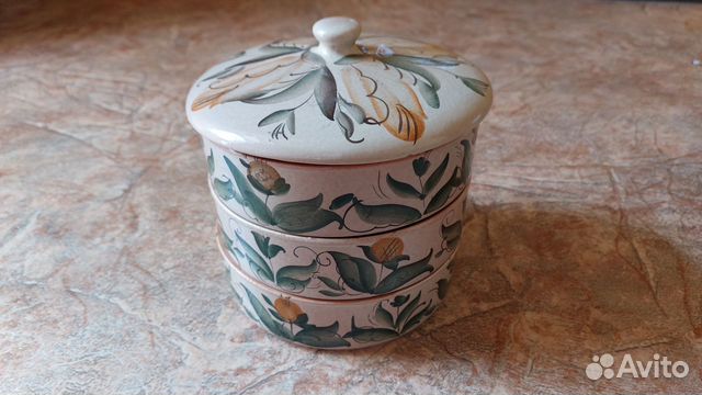 Посуда трёх ярусная СССР(винтаж)