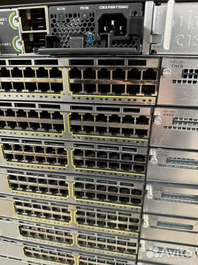 Коммутатор Cisco Catalyst WS-C3750X-24P-S