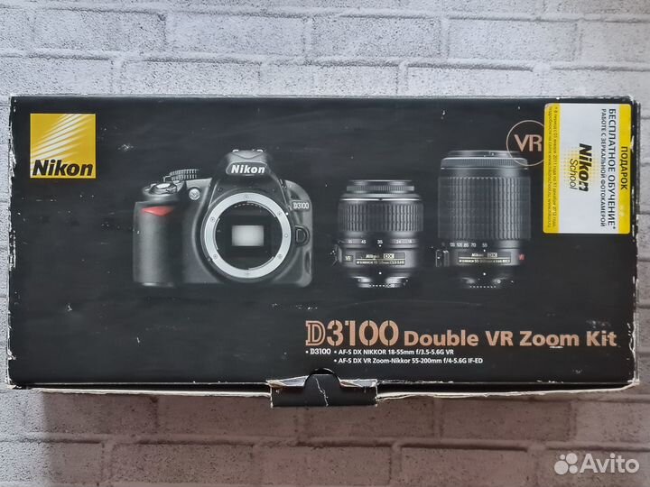 Камера Nikon D3100 Kit + сумка + карта на 32гб