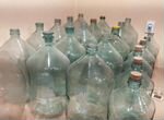 Бутылки и баллоны стеклянные различных литров