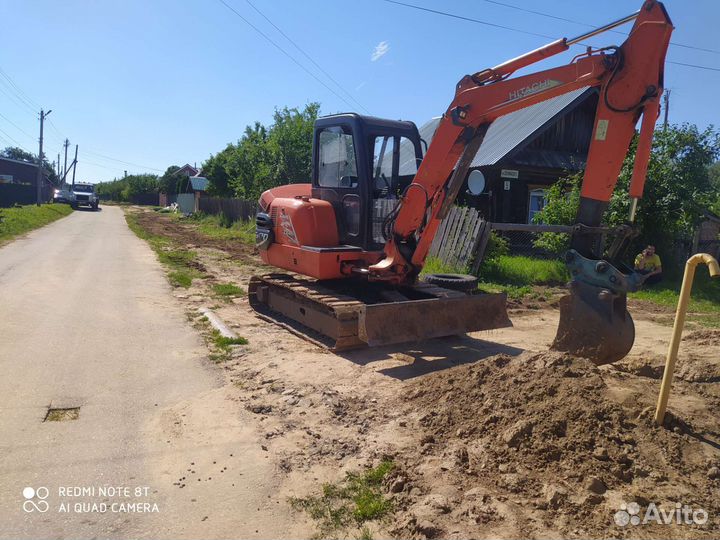 Услуги мини экскаватора