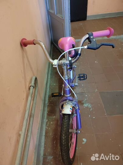 Велосипед с родительской ручкой