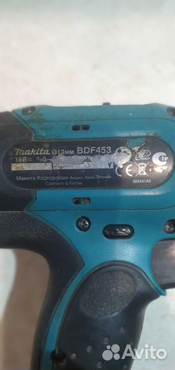 Дрель шуруповерт makita 18v