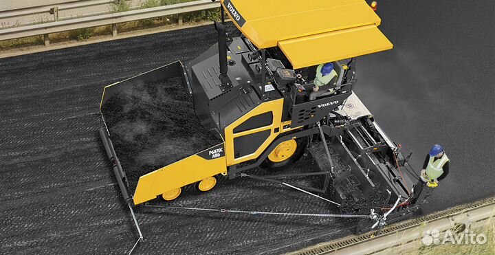 Аренда асфальтоукладчика и катка в Туле