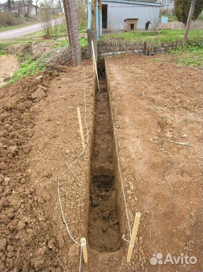 Фундамент для забора