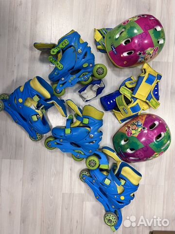 Детские ролики и защита