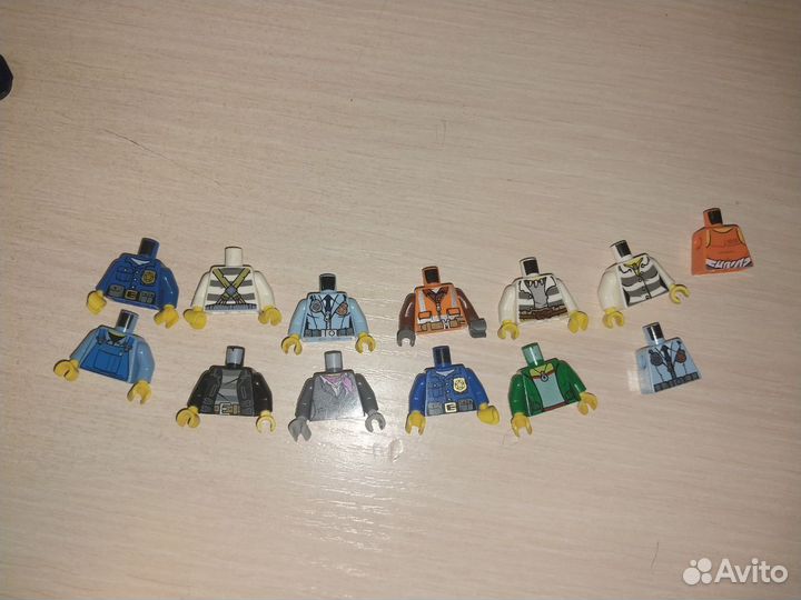 Lego детали торса поштучно