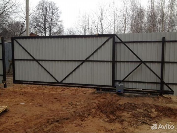 Откатные ворота