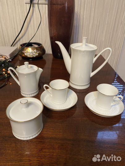Императорский фарфор кофейный сервис