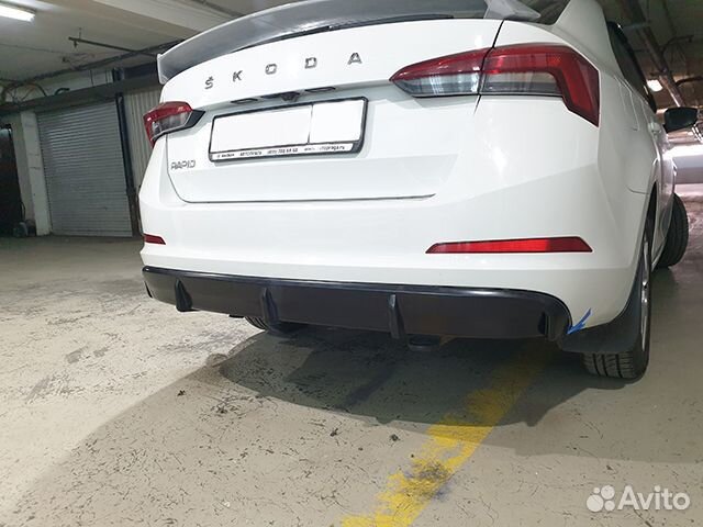Диффузор Skoda Rapid 2
