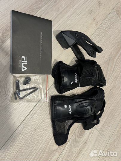 Ролики Fila и комплектующие в подарок