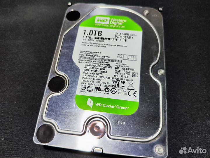 Жесткий диск 3.5 1TB