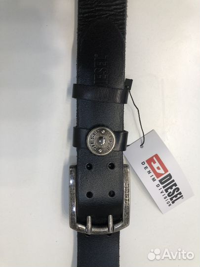 Мужской кожаный ремень diesel