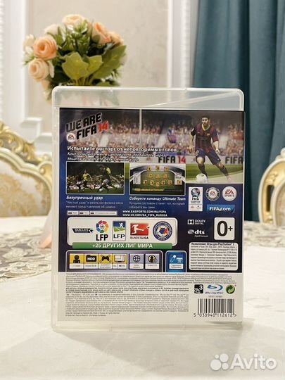 Fifa 14 ps3 игра playstation