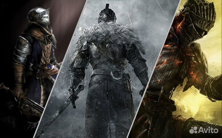 Dark Souls Trilogy (PS4) Б/У