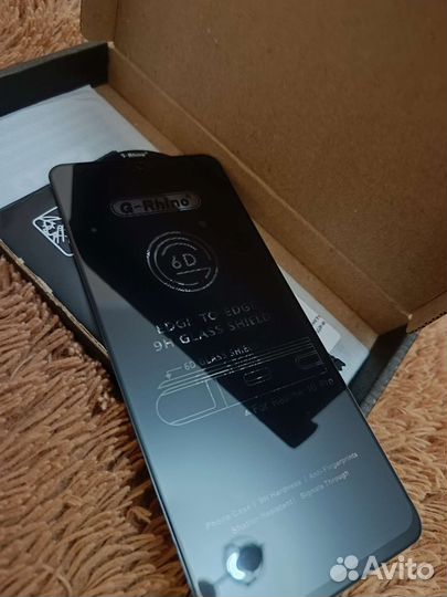 Стекло и чехол на realmi 10 pro