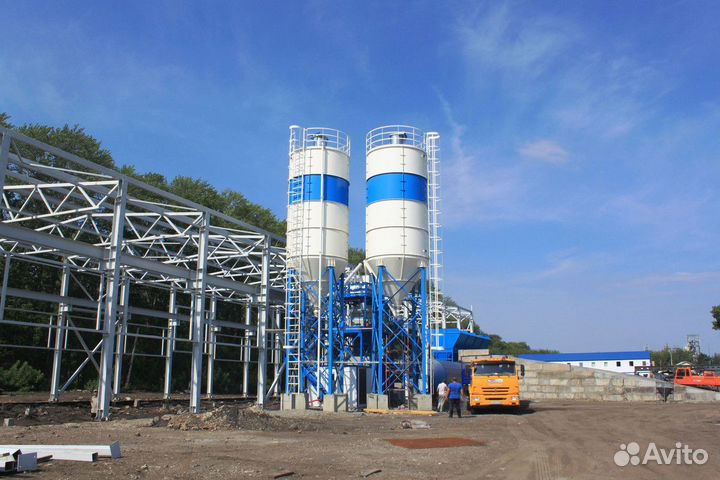 Бсу Комета 60 с мощным бетоносмесителем