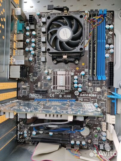 Системный блок компьютер рабочий