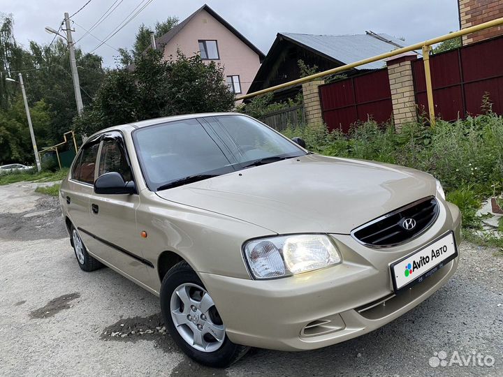 Hyundai Accent 1.5 МТ, 2004, 165 572 км