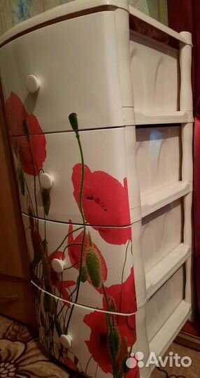 Комод детский пластиковый