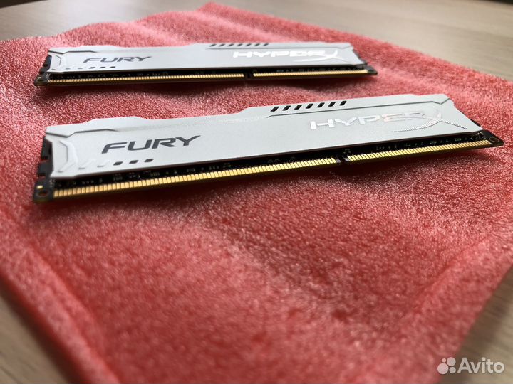 Оперативная память Hyperx fury 16gb ddr3