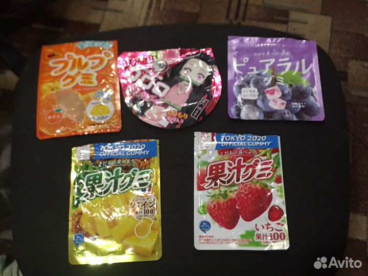 Упаковки от Японских Конфет в хорошем состоянии