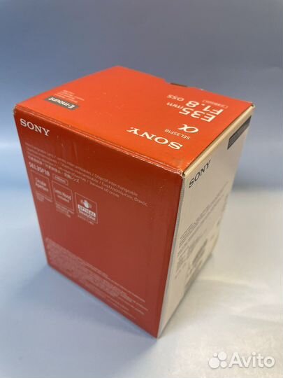 Sony E 35mm F1.8 OSS новый