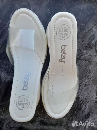 Шлепанцы сабо босоножки белые летние 39 размер